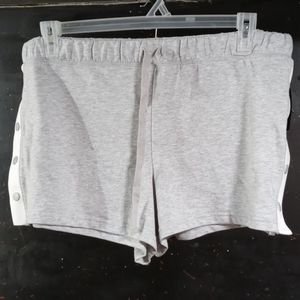 Gray super short shorts